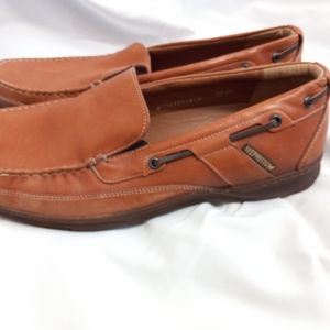 Mephisto Spinnaker Brown Leather Slip On Penny Loa